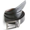 DOCKERS Men's Reversible Belt With Swivel Buckle