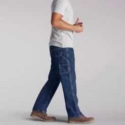 LEE Men's Carpenter Jeans -Iron Stride Men Shop 1336634 405 alt2