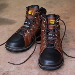 CAT Men's Manifold Waterproof Steel Toe Tough Flexion Boots -Iron Stride Men Shop 1365532 201 alt2