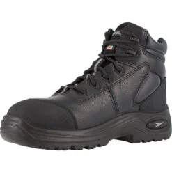 REEBOK WORK Men's Trainex Composite Toe 6inch Work Boots, Black, Extra Wide 8 REEBOK WORK Men's Trainex Composite Toe 6inch Work Boots, Black, Extra Wide -Iron Stride Men Shop 2014488 001 alt3