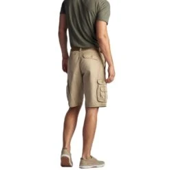 LEE Guys' Wyoming Twill Solid Cargo Shorts -Iron Stride Men Shop 2029146 205 alt2