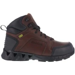 REEBOK WORK Men's Zigkick Carbon Toe Hiking Boots, Dark Brown -Iron Stride Men Shop 2033666 201 alt4