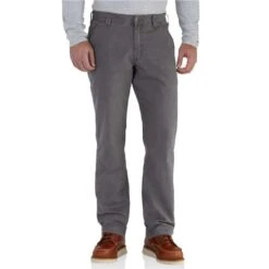 CARHARTT Men's Rugged Flex Rigby Dungarees -Iron Stride Men Shop 2034672 002 alt2
