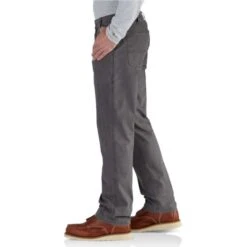 CARHARTT Men's Rugged Flex Rigby Dungarees -Iron Stride Men Shop 2034672 002 alt4