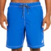 NAUTICA Men's Quick-Dry Signature Swim Trunks