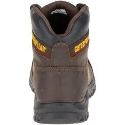 CATERPILLAR Men's 6 In. Outline Steel Toe Work Boots, Seal Brown -Iron Stride Men Shop 2040404 202 alt4