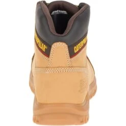 CATERPILLAR Men's 6 In. Outline Soft Toe Work Boots, Wheat -Iron Stride Men Shop 2040421 205 alt4