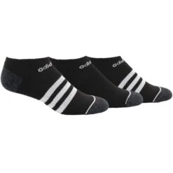 ADIDAS Men's Climacool Superlite Stripe No-Show Socks, 3-Pack