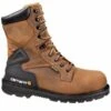 CARHARTT Men's 8-Inch Safety Toe Work Boots, Bison Brown