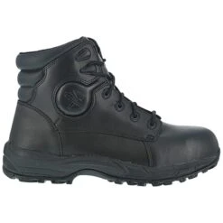 IRON AGE Men's Ground Finish Steel Toe 6 In. Sport Boots, Black -Iron Stride Men Shop 2047559 001 alt1