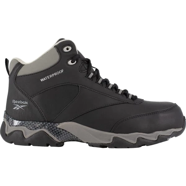 REEBOK WORK Men's Beamer Composite Toe Waterproof Athletic Hiker, Black/Grey 2 REEBOK WORK Men's Beamer Composite Toe Waterproof Athletic Hiker, Black/Grey - Image 2