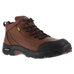 REEBOK WORK Men's Tiahawk Composite Toe Internal Met Guard Sport Hiker, Brown