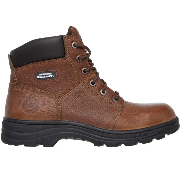 SKECHERS Men's 6 In. Work: Relaxed Fit - Workshire Steel Toe Work Boots 2 SKECHERS Men's 6 In. Work: Relaxed Fit - Workshire Steel Toe Work Boots - Image 2