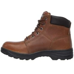 SKECHERS Men's 6 In. Work: Relaxed Fit - Workshire Steel Toe Work Boots 8 SKECHERS Men's 6 In. Work: Relaxed Fit - Workshire Steel Toe Work Boots -Iron Stride Men Shop 2056114 201 alt2
