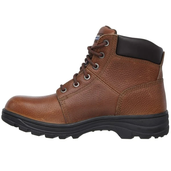 SKECHERS Men's 6 In. Work: Relaxed Fit - Workshire Steel Toe Work Boots 3 SKECHERS Men's 6 In. Work: Relaxed Fit - Workshire Steel Toe Work Boots - Image 3