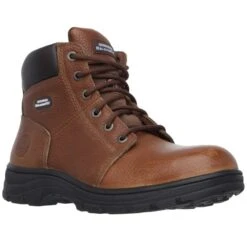SKECHERS Men's 6 In. Work: Relaxed Fit - Workshire Steel Toe Work Boots
