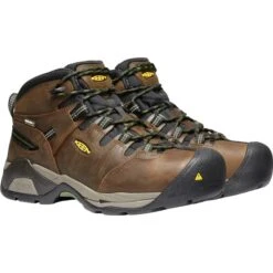 KEEN Men's Detroit XT Mid Steel Toe Waterproof Work Boots -Iron Stride Men Shop 2058684 201 alt2