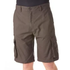 RUGGED TRAILS Men's Ripstop Cargo Shorts