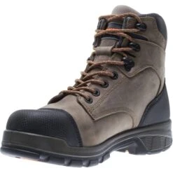WOLVERINE Men's Blade LX Waterproof CarbonMAX 6in Work Boots -Iron Stride Men Shop 2064041 201 alt2