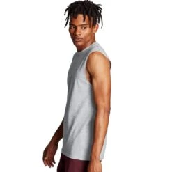 CHAMPION Men's Classic Muscle Tee 5 CHAMPION Men's Classic Muscle Tee -Iron Stride Men Shop 2064388 004 alt2