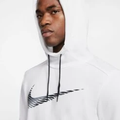 NIKE Men's Dri-FIT Pullover Hoodie -Iron Stride Men Shop 2068215 101 alt2