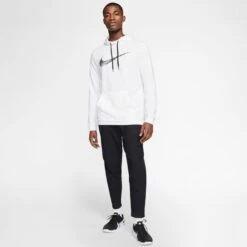 NIKE Men's Dri-FIT Pullover Hoodie -Iron Stride Men Shop 2068215 101 alt4