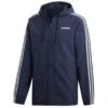ADIDAS Men's Essentials 3-Stripes Hooded Windbreaker