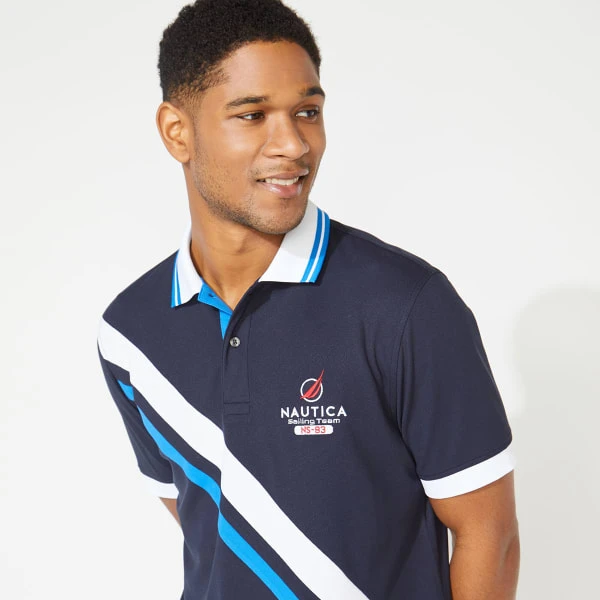 NAUTICA Men's NavTech Sash Polo 4 NAUTICA Men's NavTech Sash Polo - Image 4