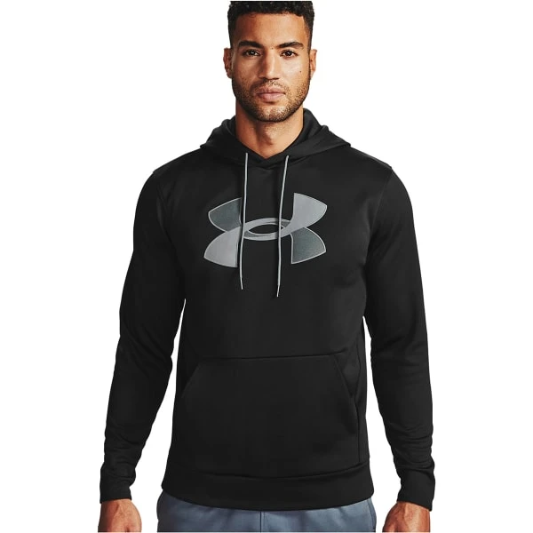 UNDER ARMOUR Men's Armour Fleece Big Logo Hoodie 3 UNDER ARMOUR Men's Armour Fleece Big Logo Hoodie - Image 3