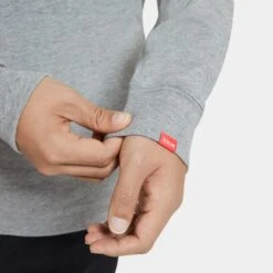 NIKE Men's Sportswear Long-Sleeve Tee -Iron Stride Men Shop 2070518 005 alt7