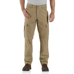 CARHARTT Men's Force Relaxed-Fit Ripstop Cargo Pant -Iron Stride Men Shop 2072763 210 alt2