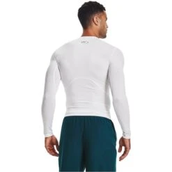 UNDER ARMOUR Men's HeatGear Armour Long Sleeve Shirt 9 UNDER ARMOUR Men's HeatGear Armour Long Sleeve Shirt -Iron Stride Men Shop 2072786 101 alt3