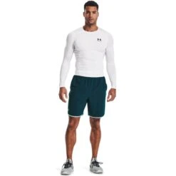 UNDER ARMOUR Men's HeatGear Armour Long Sleeve Shirt 11 UNDER ARMOUR Men's HeatGear Armour Long Sleeve Shirt -Iron Stride Men Shop 2072786 101 alt5