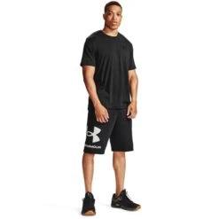UNDER ARMOUR Men's UA Rival Fleece Shorts 13 UNDER ARMOUR Men's UA Rival Fleece Shorts -Iron Stride Men Shop 2072818 001 alt6