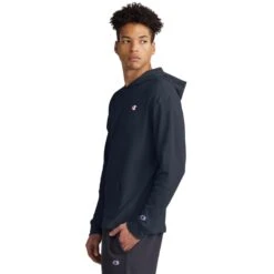 CHAMPION Men's Waffle Hoodie -Iron Stride Men Shop 2074475 402 alt2