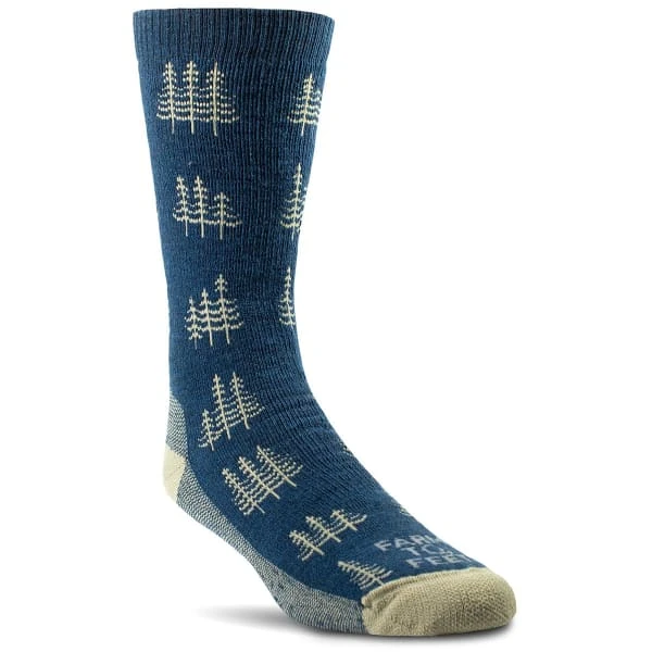 FARM TO FEET Men's Cokeville Midweight Crew Sock 1 FARM TO FEET Men's Cokeville Midweight Crew Sock