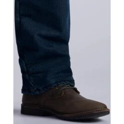 LEE Men's Relaxed Fit Flannel & Fleece Lined Straight Leg Jeans -Iron Stride Men Shop 2076357 402 alt5