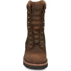 CHIPPEWA Men's Arador Steel Toe 9" Work Boots, Extra Wide (EEE) -Iron Stride Men Shop 2076717 205 alt5