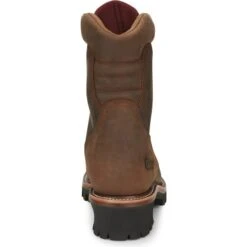 CHIPPEWA Men's Arador Steel Toe 9" Work Boots, Extra Wide (EEE) -Iron Stride Men Shop 2076717 205 alt6