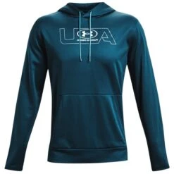 UNDER ARMOUR Men's Armour Fleece Wordmark Hoodie
