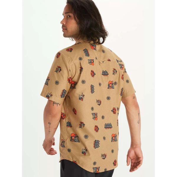 MARMOT Men's Syrocco Short-Sleeve Shirt 2 MARMOT Men's Syrocco Short-Sleeve Shirt - Image 2
