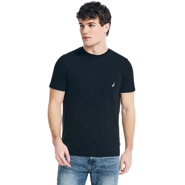 NAUTICA Men's Short Sleeve Pocket Tee 1 NAUTICA Men's Short Sleeve Pocket Tee