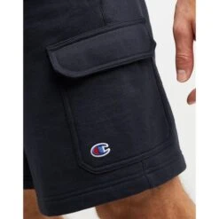 CHAMPION Men's 8" Fleece Cargo Shorts -Iron Stride Men Shop 2078666 402 alt4