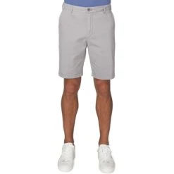 IZOD Saltwater Flat Front Stretch 9.5" Shorts