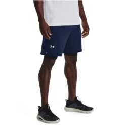 UNDER ARMOUR Men's UA Vanish Woven Shorts -Iron Stride Men Shop 2079146 402 alt2