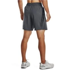 UNDER ARMOUR Men's UA Woven Graphic Shorts -Iron Stride Men Shop 2079147 004 alt3