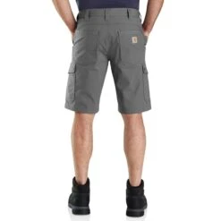 CARHARTT Men's Rugged Flex Relaxed Fit Cargo Work Shorts -Iron Stride Men Shop 2079246 004 alt3