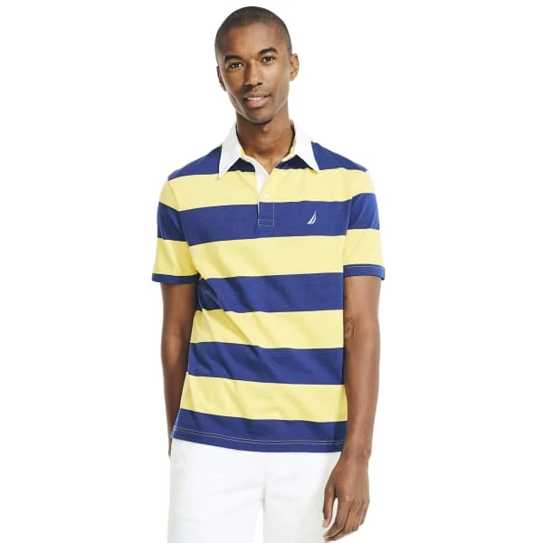 NAUTICA Men's Rugby Stripe Polo 1 NAUTICA Men's Rugby Stripe Polo