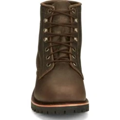 CHIPPEWA Men's Classic 2.0 Soft Toe Non-Insulated Unlined Work Boots, Wide Width (EE) -Iron Stride Men Shop 2080413 201 alt5