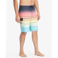 BILLABONG Guys' All Day Stripe Pro 21" Boardshorts -Iron Stride Men Shop 2080468 101 alt6